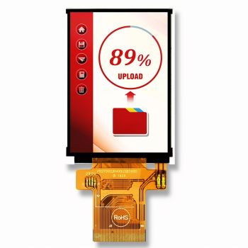 2.4-inch 240x320 Sunlight Readable IPS TFT Display (Portrait Mode) VR24LSYAJDNN0